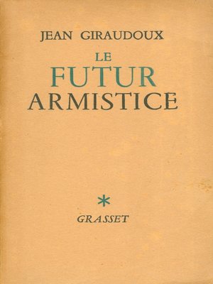 cover image of Le futur armistice